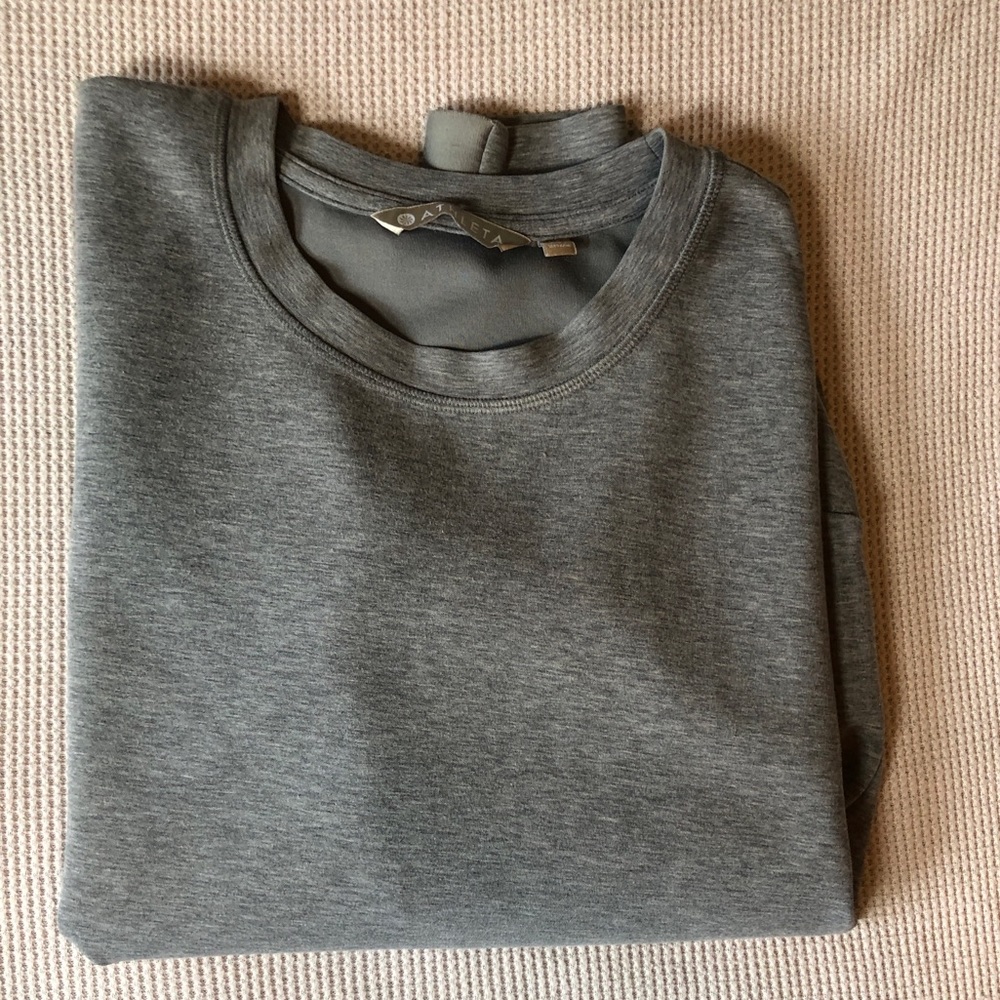 Grey pullover Atheta athlete sweater - Picture 4 of 4